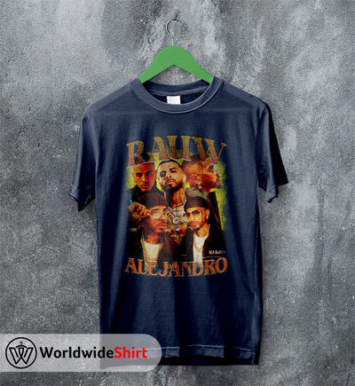 Rauw Alejandro Vintage 90's T shirt Rauw Alejandro Shirt Music Shirt - WorldWideShirt