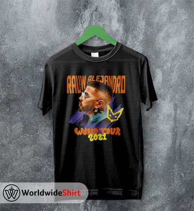 Rauw Alejandro World Tour 2021 T shirt Rauw Alejandro Shirt Music Shirt - WorldWideShirt