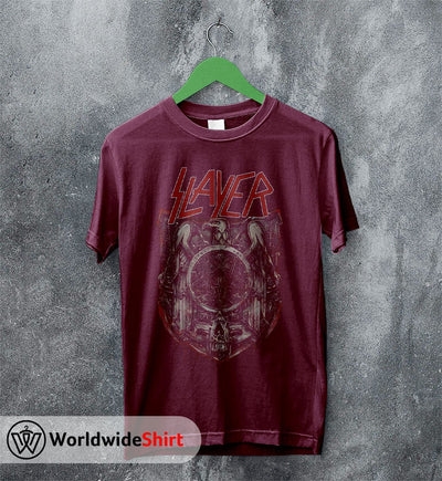 Slayer Band Vintage 90's Concert T-shirt Slayer Band Shirt Metal Band - WorldWideShirt