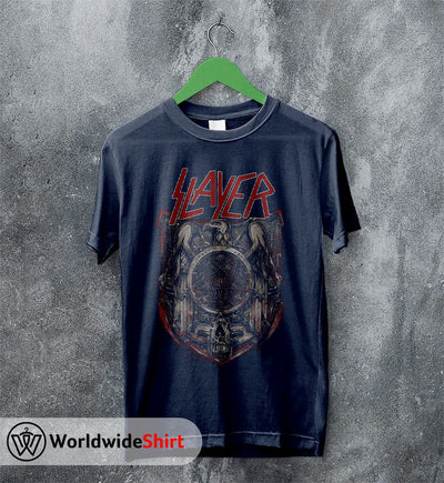 Slayer Band Vintage 90's Concert T-shirt Slayer Band Shirt Metal Band - WorldWideShirt