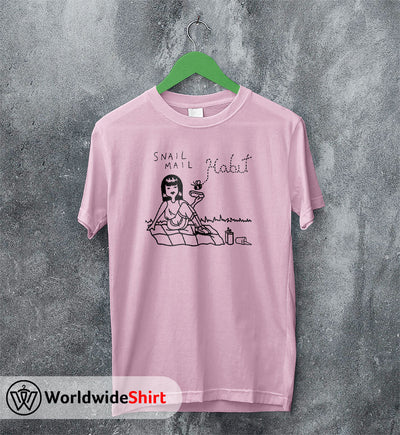 Snail Mail Habit T shirt Snail Mail Shirt Music Shirt - WorldWideShirt