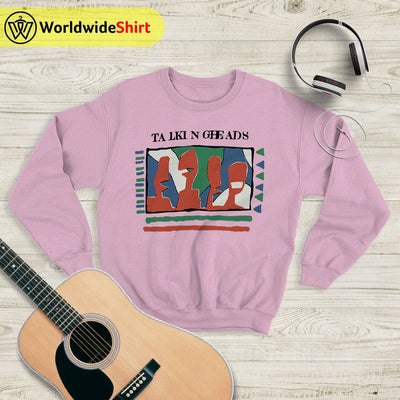 Vintage Talking Heads 1980s Sweatshirt Talking Heads Shirt Music Shirt - WorldWideShirt