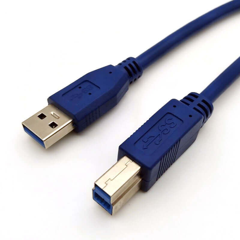 konvertering Fremmedgørelse Opaque USB-A 3.0 naar USB-B 3.0 Printerkabel Blauw in verschillende afmetingen |  USB-A naar USB-B 3.0 Kopen? - KKS Kabelshop