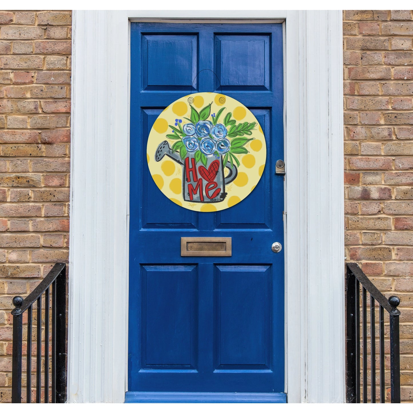Home Flower Can Door Hanger