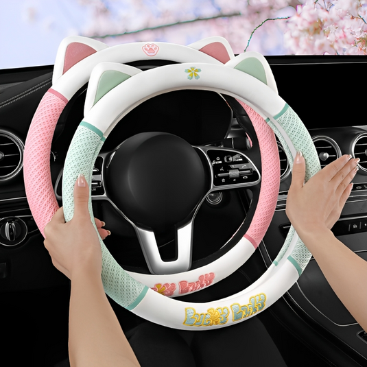 Cat Steering Wheel Cover - Universal