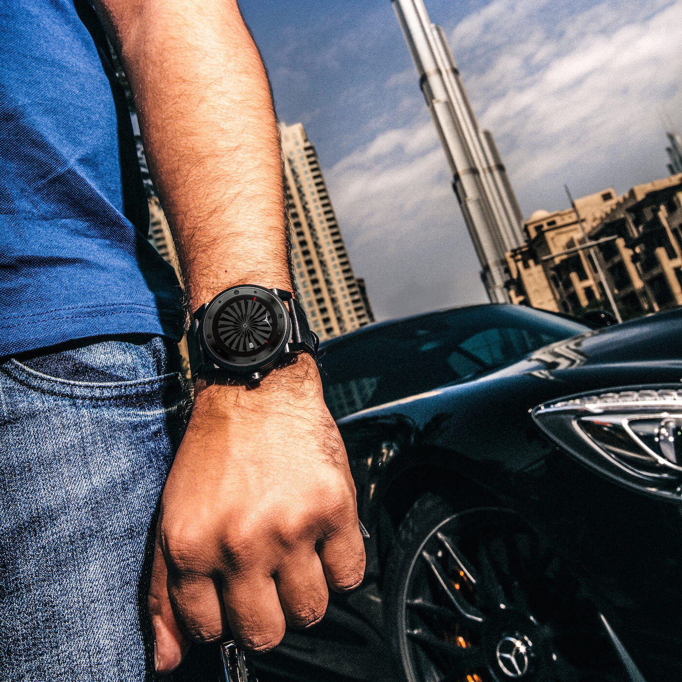 Mercedez-Benz AMG GTs Dubai ZINVO Watches