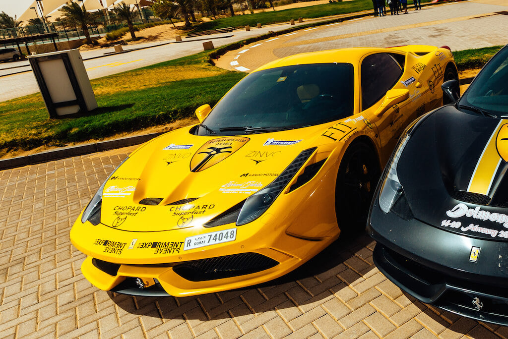 Ferrari 458 Supercars Club Arabia ZINVO Turbo