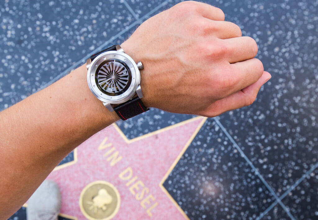 Los Angeles ZINVO Blade Silver Watch