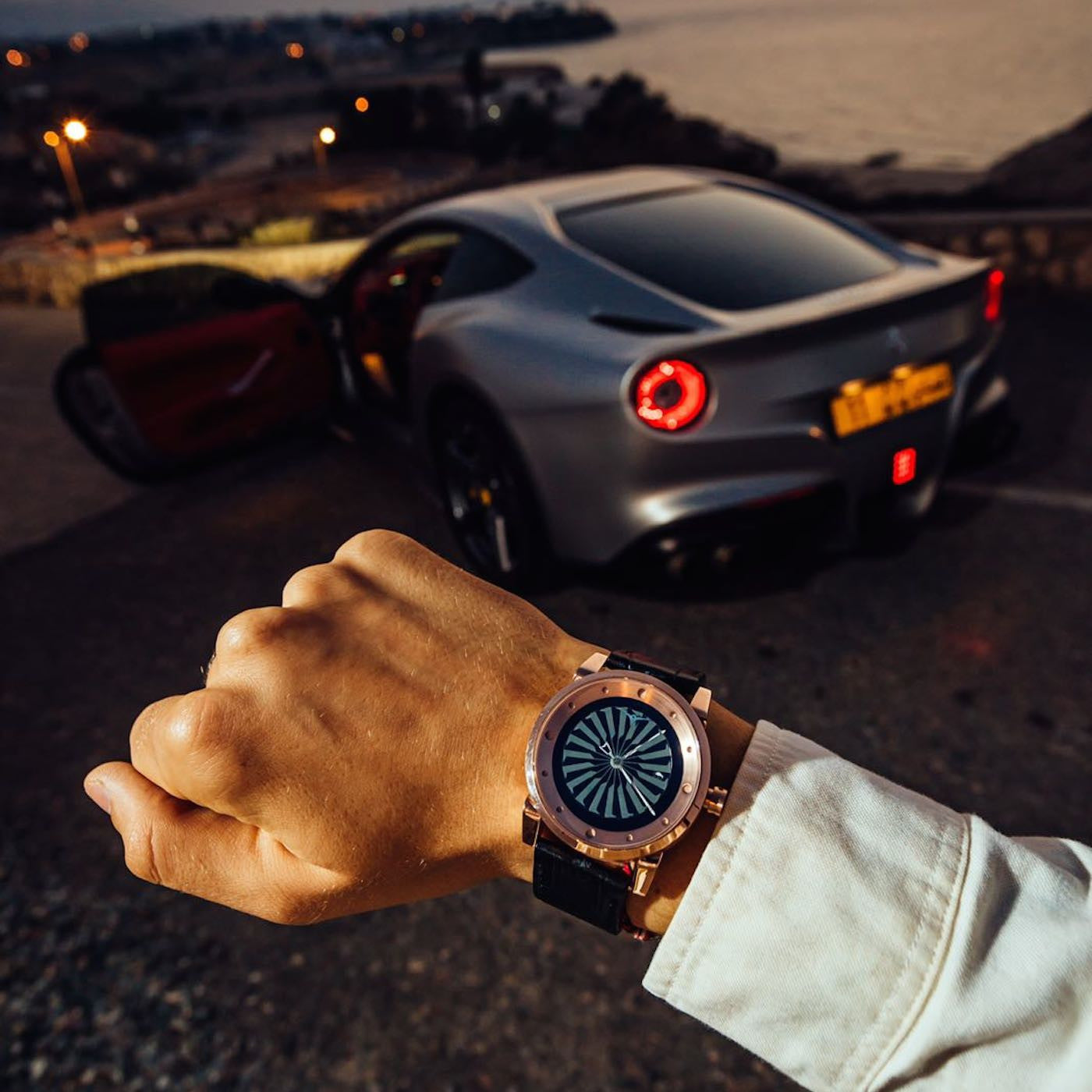 ZINVO Blade Rose Gold Ferrari F12 Luxury