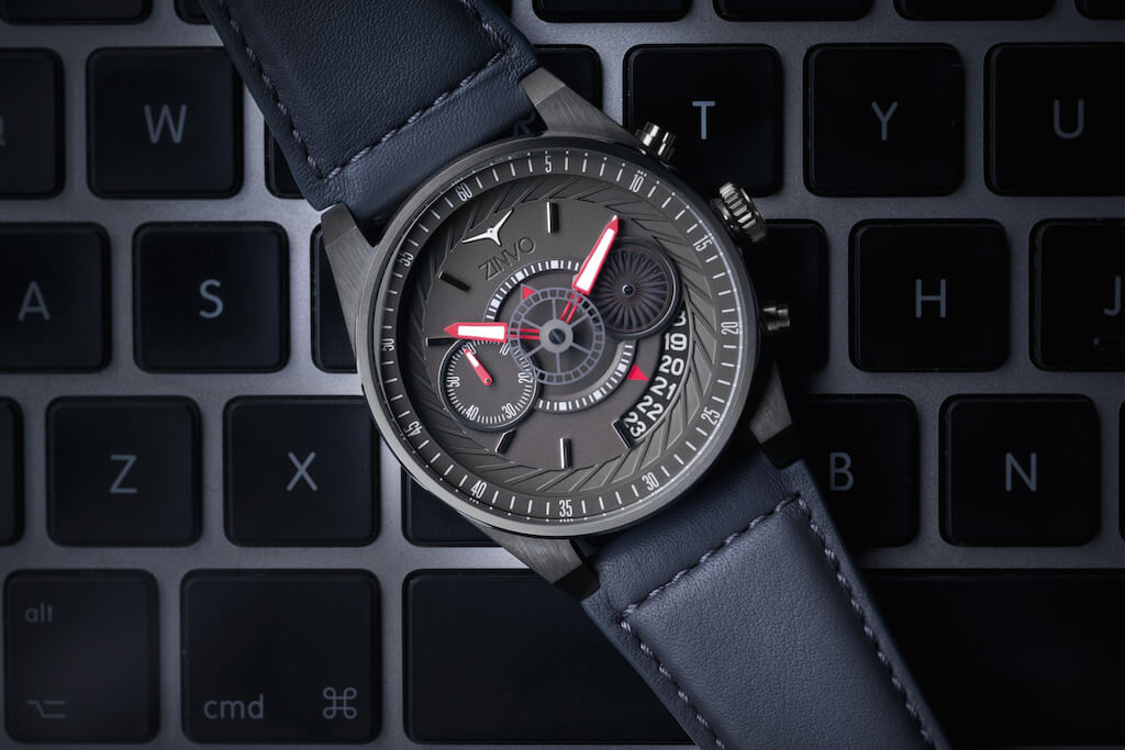  ZINVO CHRONO Gunmetal Steel