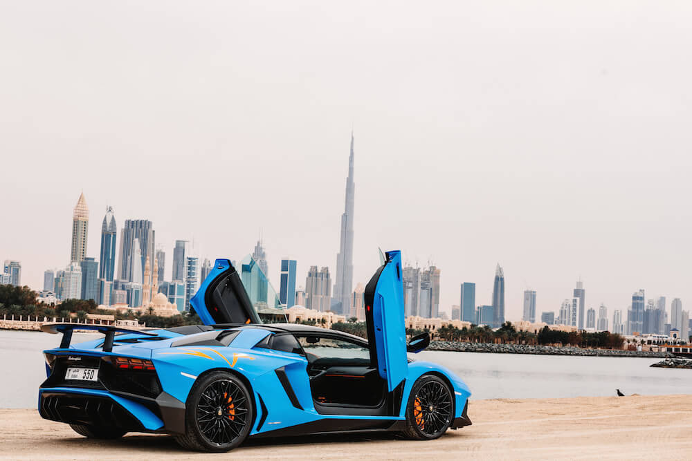 ZINVO Lamborghini Aventador SV Dubai Watch