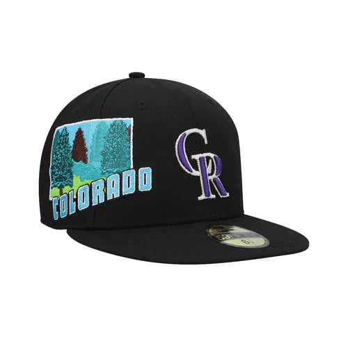 New Era Fitted State - view Colorado Rockies – kicksby3y