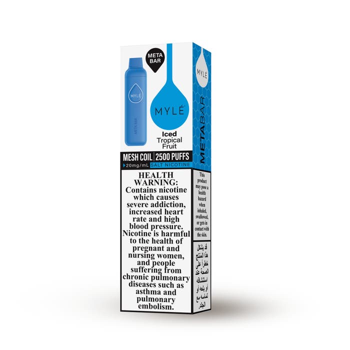 Myle Meta Bar 2500 Puffs Disposable Vape - VapeBoo