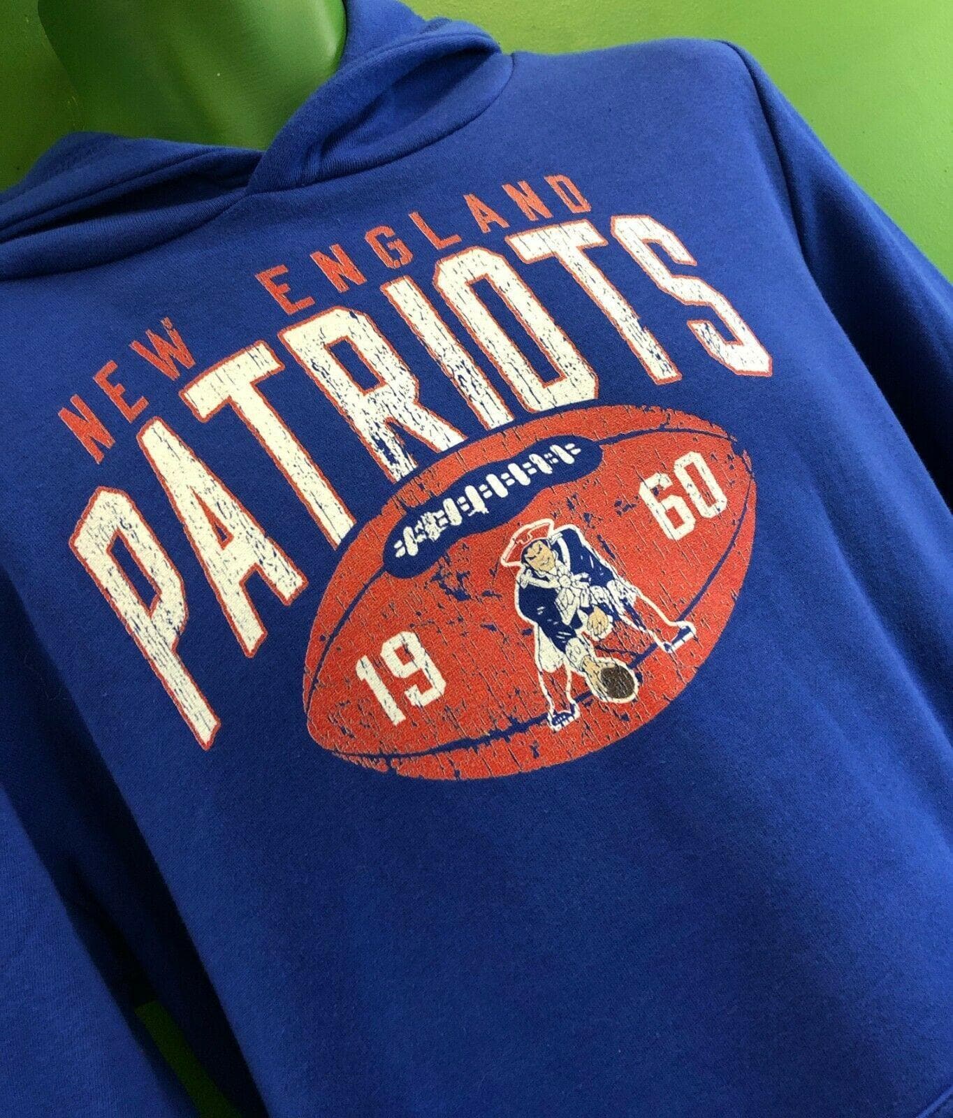 NFL New England Patriots Fanatics Throwback Hoodie Youth XL NWT