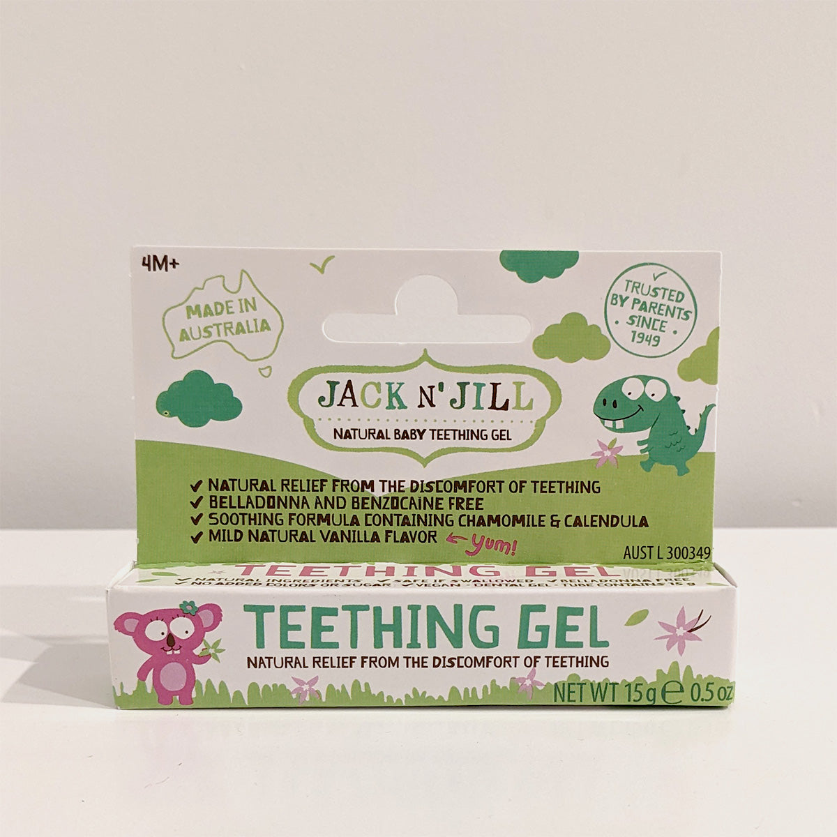 jack & jill teething gel