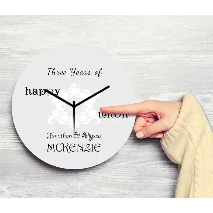 Personalised Union Clock