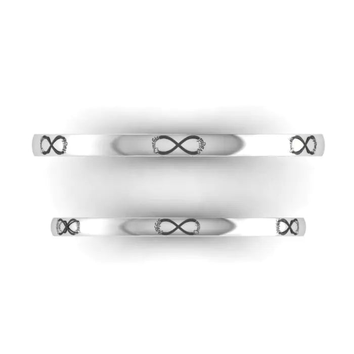 Boundless Love Silver Couple Kadas