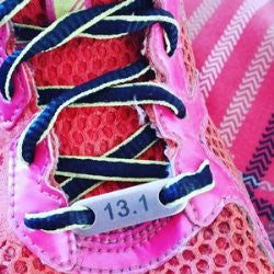 13.1 half marathon shoe tags stainless steel