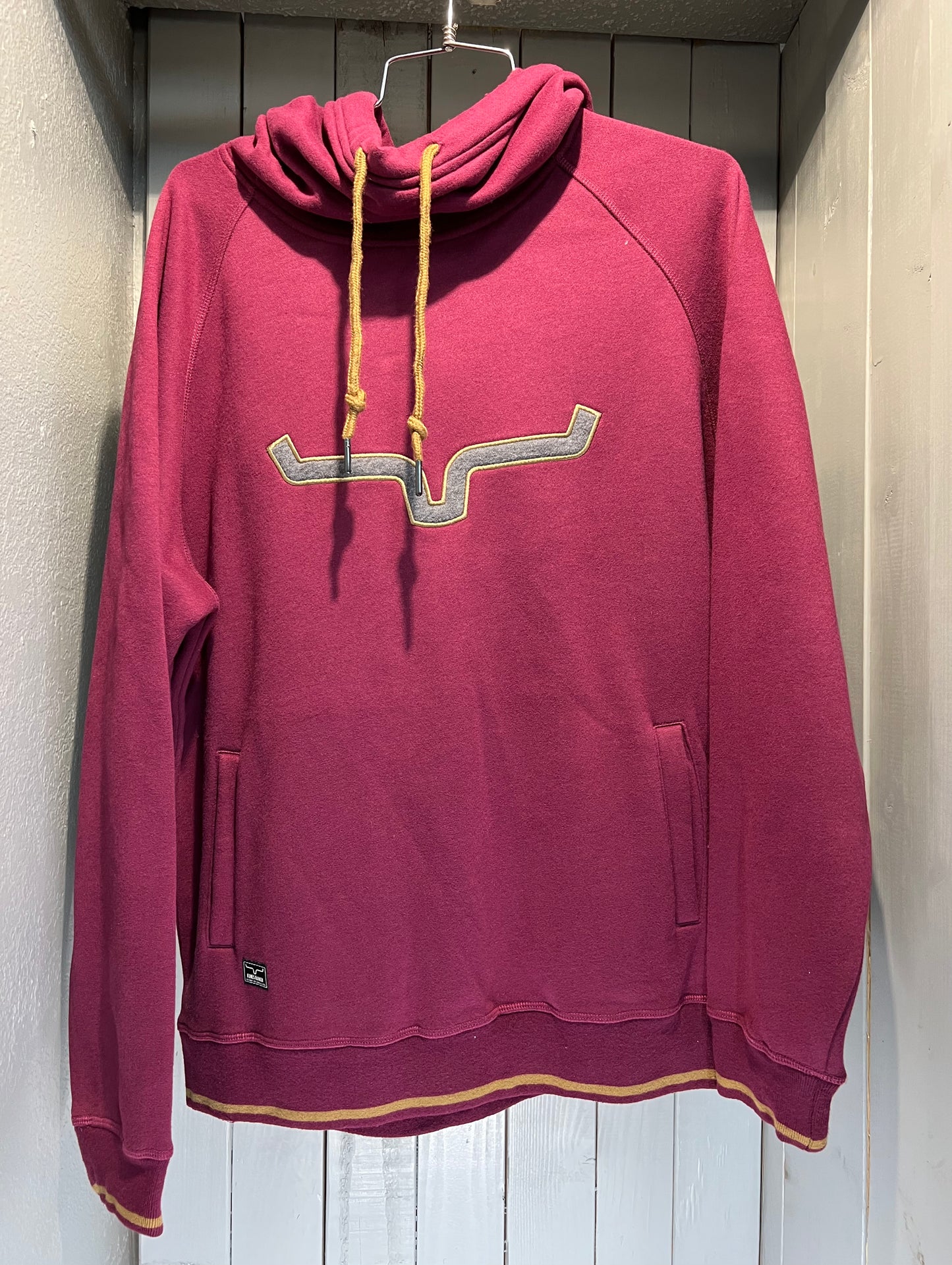 Womens Kimes Maroon Hoodie