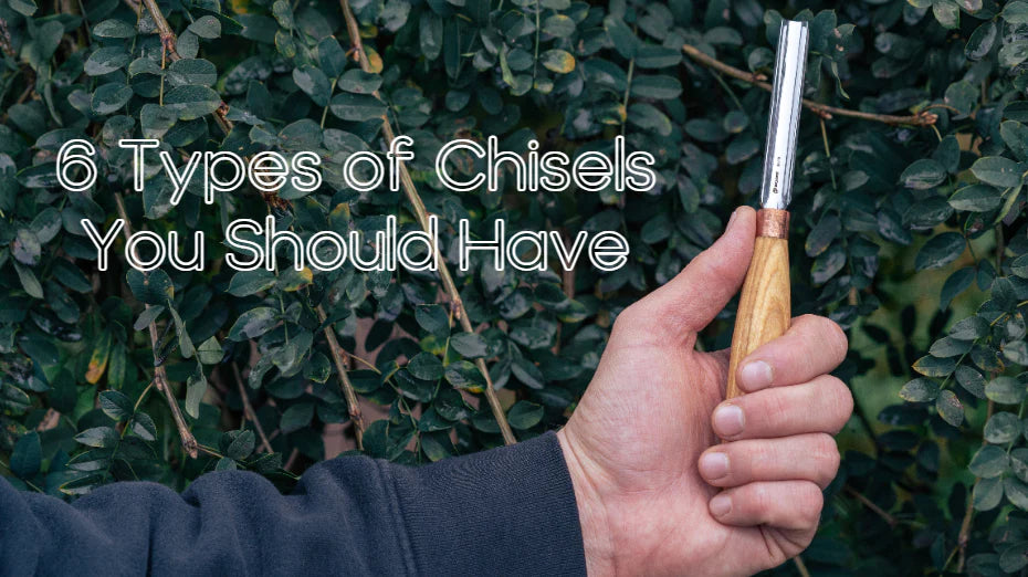 6 Types of Wood Carving Chisels You Should Have – BeaverCraft Tools