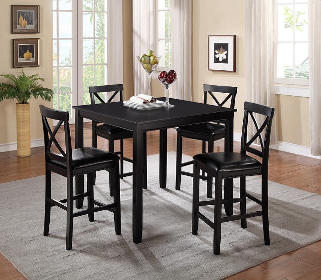 4 chair pub table set