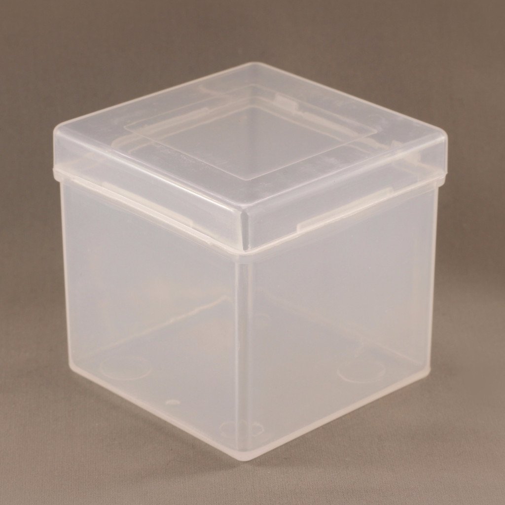 cube plastic storage box