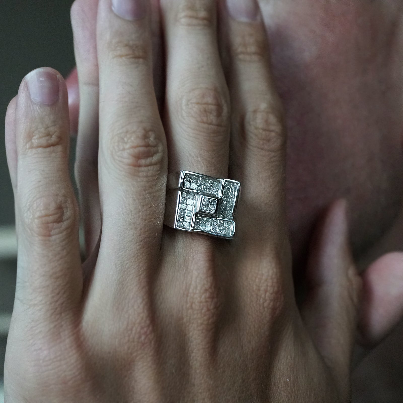 One Of A Kind: Art Deco Diamond Ring, 16mm