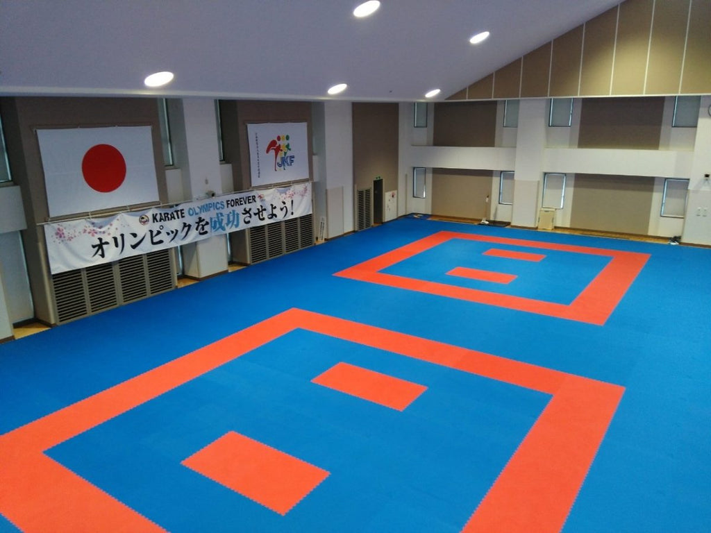 Protección de suelo con tatamis, Tatamis para gimnasio