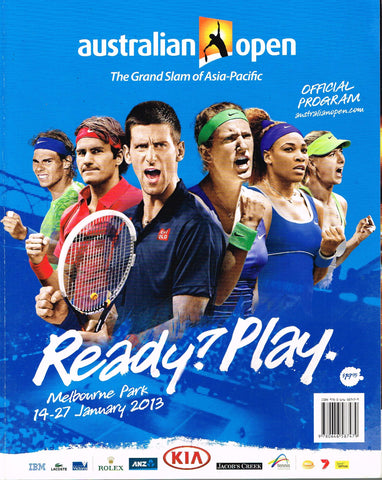 Let Dårlig skæbne fortvivlelse 2013 Australian Open Program – Tennis Gallery Wimbledon