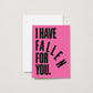 I Have Fallen For You Card | Love Card | Anniversary Card | Valentines Card
