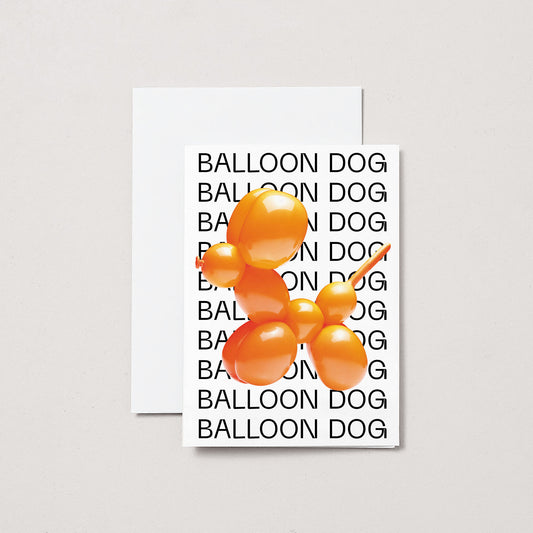 Balloon Dog Card | Unisex Card | Funny Birthday Card