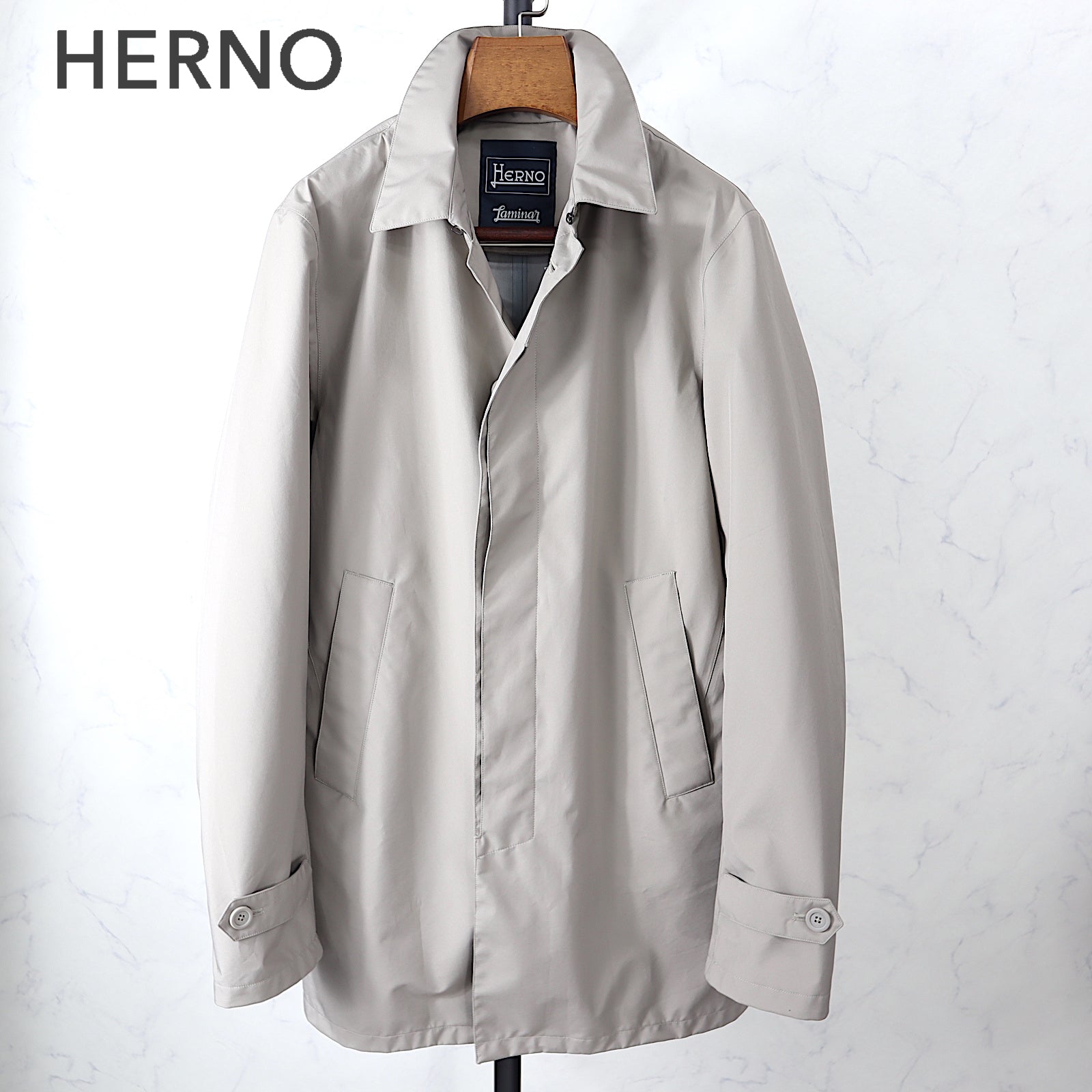 独特な店 HERNO gilmanfloors.com 美品 メンズスプリングコート HERNO