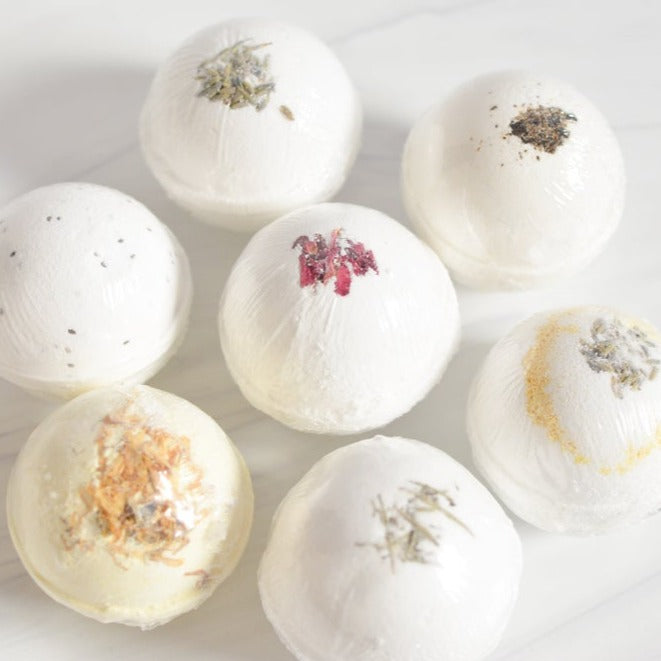 diy natural bath bombs