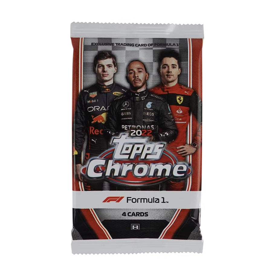 くすみ水色 2021 Topps Chrome F1 Hobby 未開封ボックス