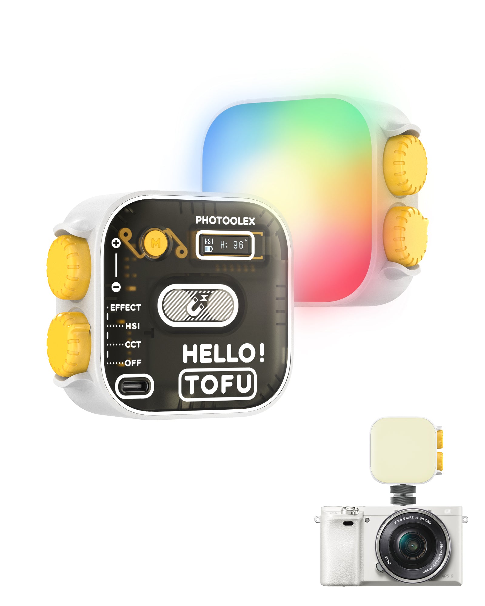 TOFU Portable LED Camera Light | Photoolex