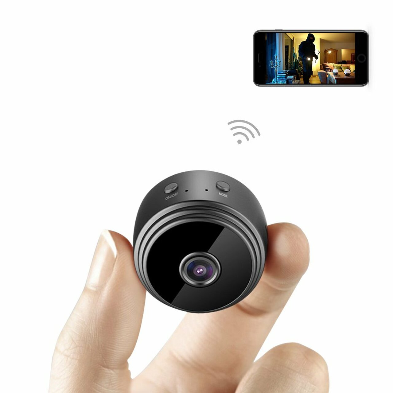 1080P Wireless Remote Pinhole Video Camera