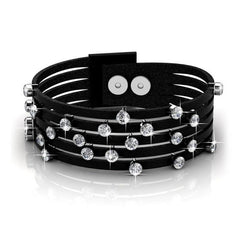 Destiny Jewellery Twinkling Bit Bracelet embellished with Swarovski crystals-available in 2 colours