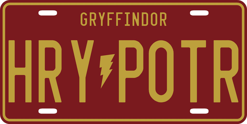 Harry Potter License Plate – BD15 Decals & Props