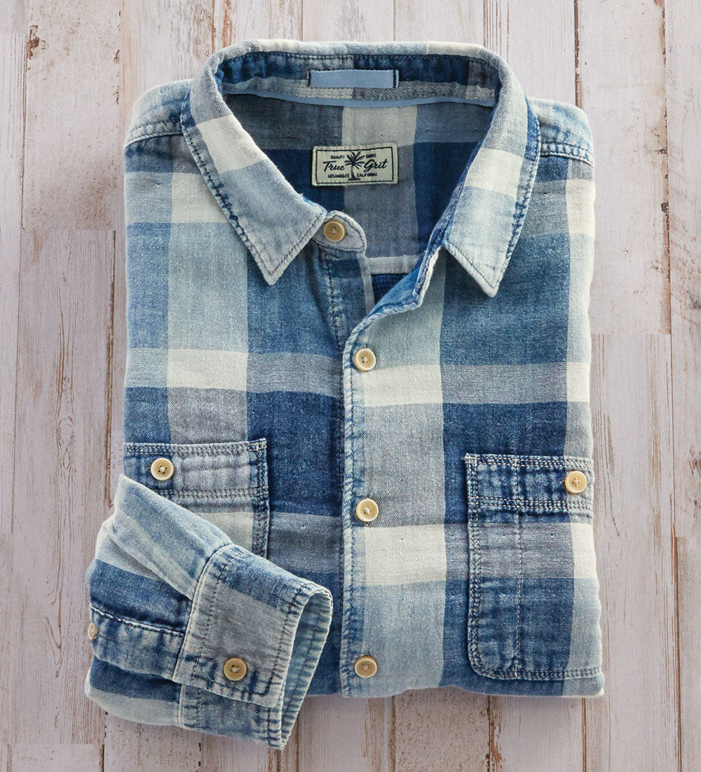 True Grit Beach House Check Shirt