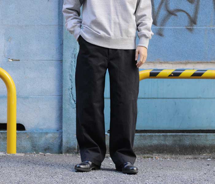 限定数のみ！ アルテリア ULTERIOR MILITARY WIDE PANTS - ワーク