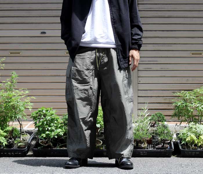 needles ニードルス H.D.PANTS ヒザデルパンツ チャコール - 通販 ...