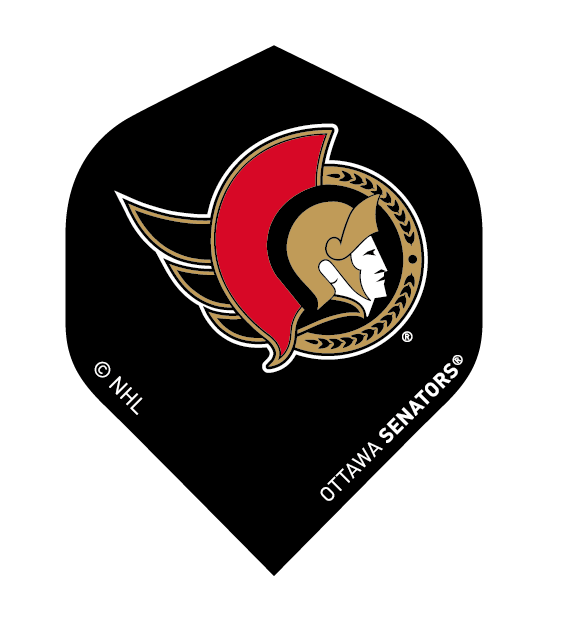 NHL® 80% Ottawa Senators® Tungsten Darts flight