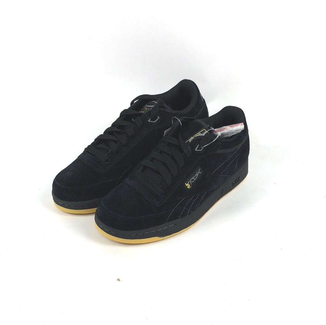 Remontarse Vivienda Series de tiempo Reebok Club DGK Black/Jetty/Gold/Gum US Mens Size 9.5 Shoes –  western-skate-co