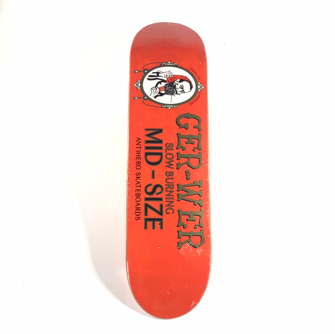 terug Fitness serveerster Anti Hero Skateboard Deck - Frank Gerwer - Zig Zag Orange 7 5/8 –  western-skate-co