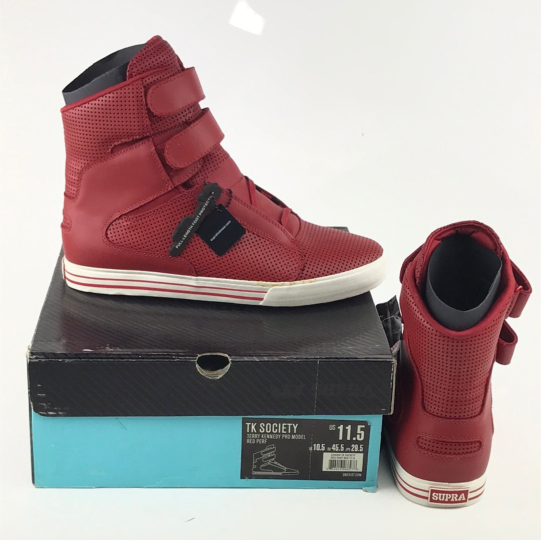 Controle afbetalen Pompeii Supra TK Society Red Perf US Mens Size 11.5 – western-skate-co
