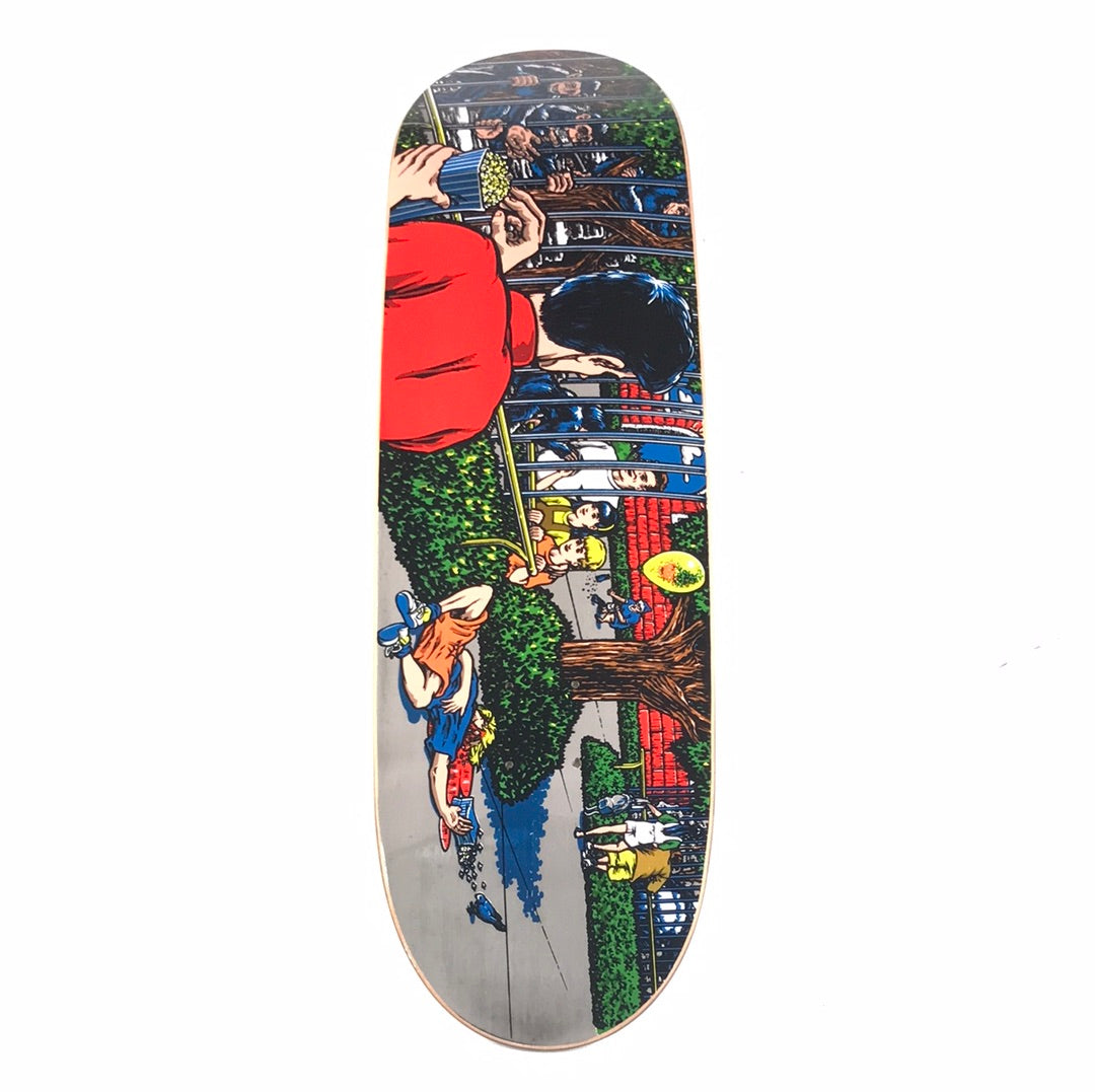 draadloze Editor Arne 101 Eric Koston Zoo Exhibit Multi 8.78” Skateboard Deck – western-skate-co