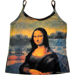 MONA LISA New Da Vinci Art Print TANK TOP Miss S M L XL