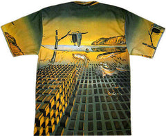 DISINTEGRATION OF MEMORY Salvador Dali Short Sleeve Fine Art T Shirt Mens M L XL