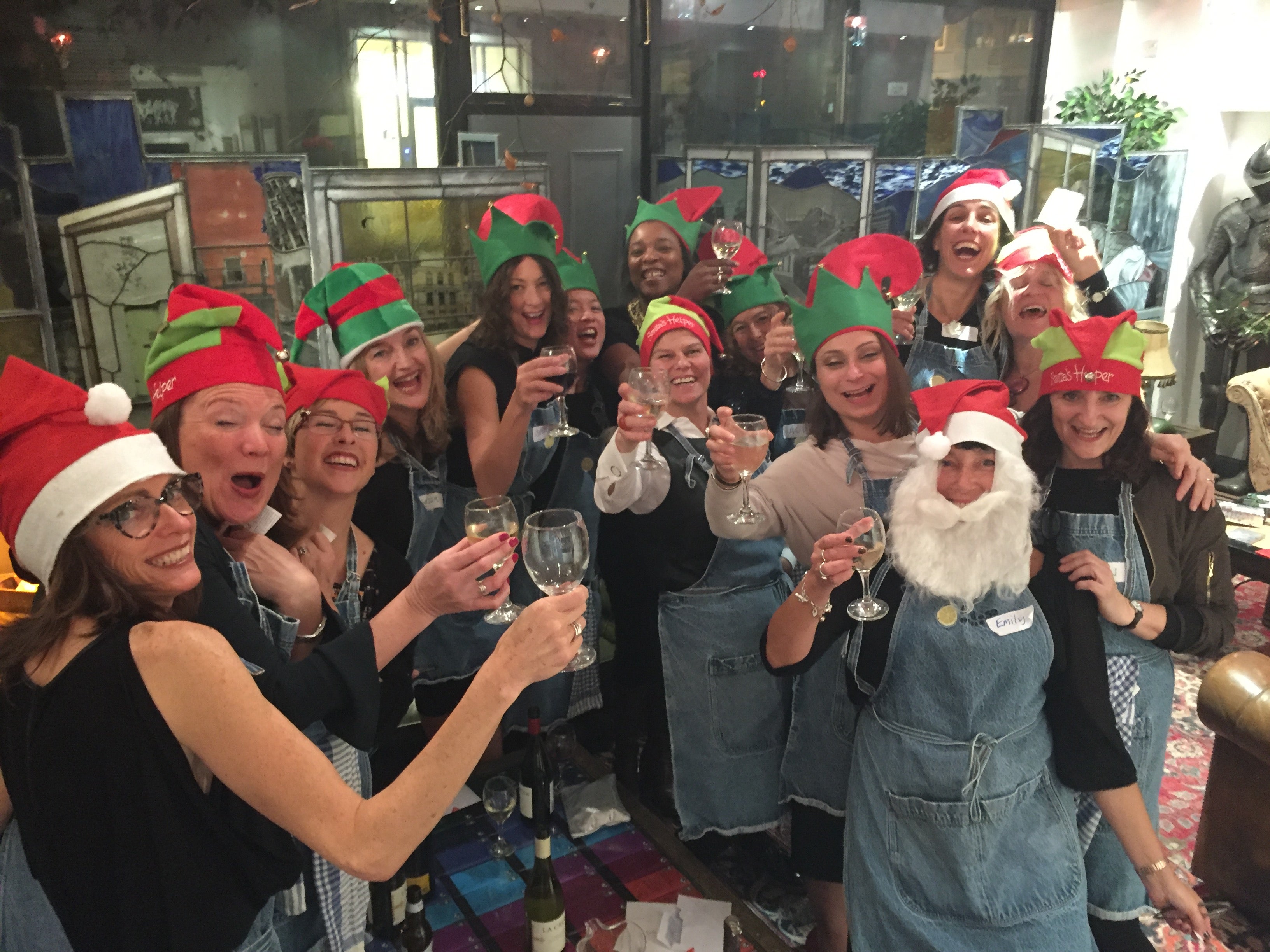 Christmas party cheer at Food at 52