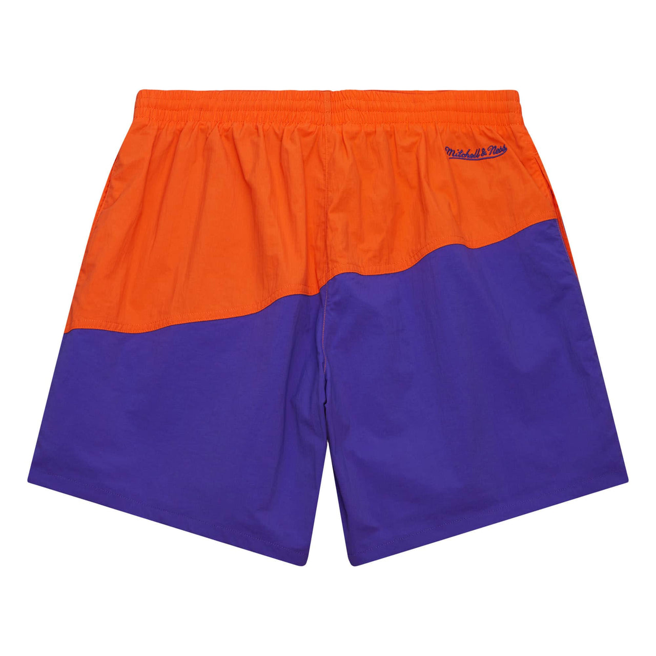 Phoenix Suns "Suns" Wordmark Mitchell and Ness | Purple/Orange Utility Short